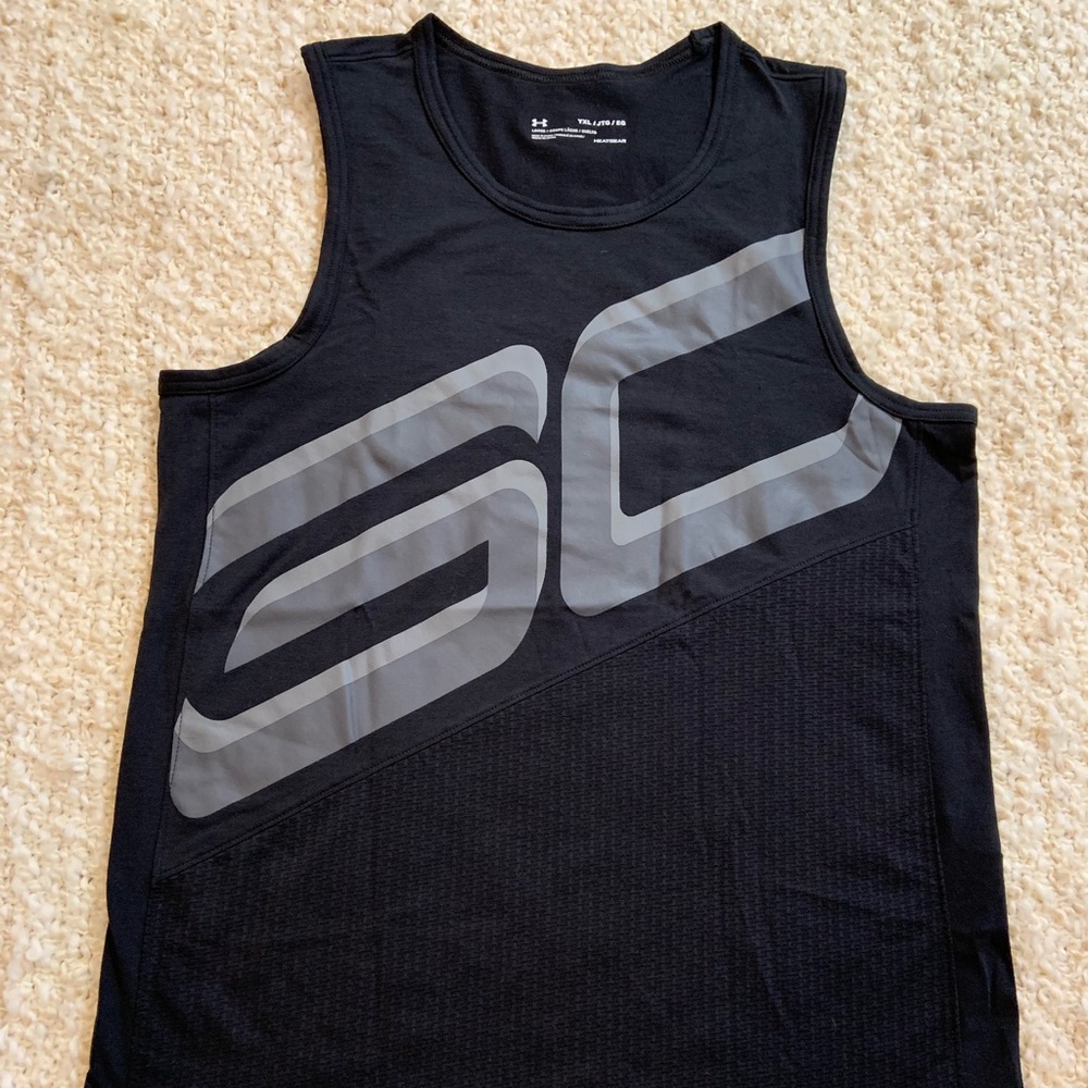 Under Armour SC Sleeveless Tank Top Fitted YXL